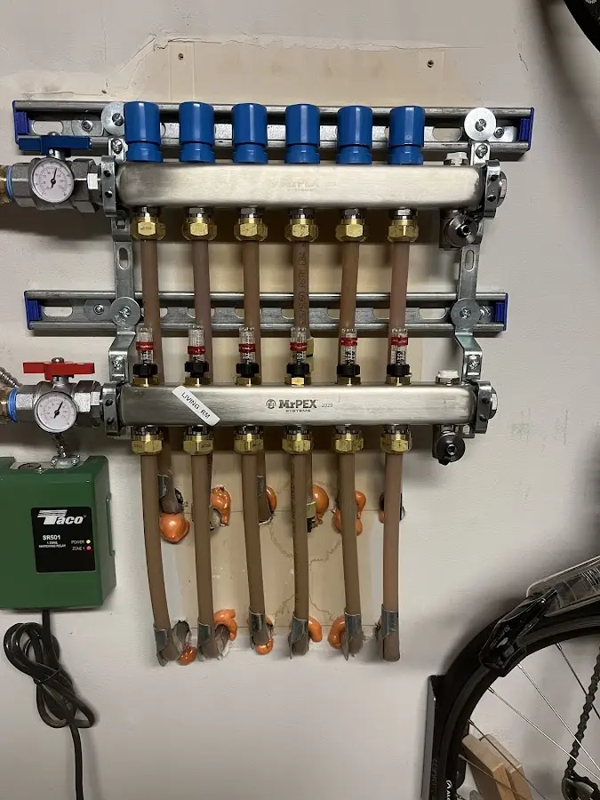 Plumber performing Leak Detection at a residential property in Surfside Beach